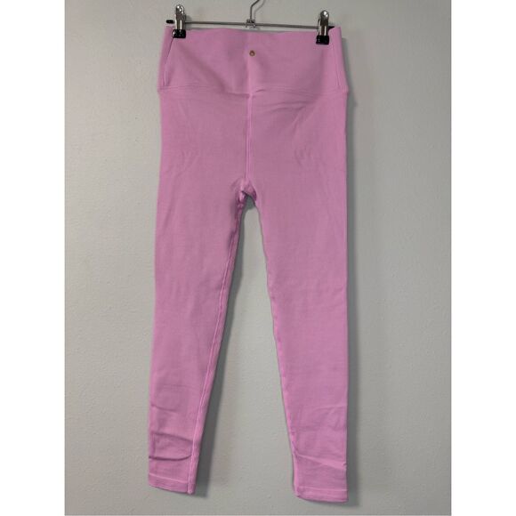 Spiritual Gangster Wrap front seamless stretch legging in candy pink XS - Picture 6 of 10